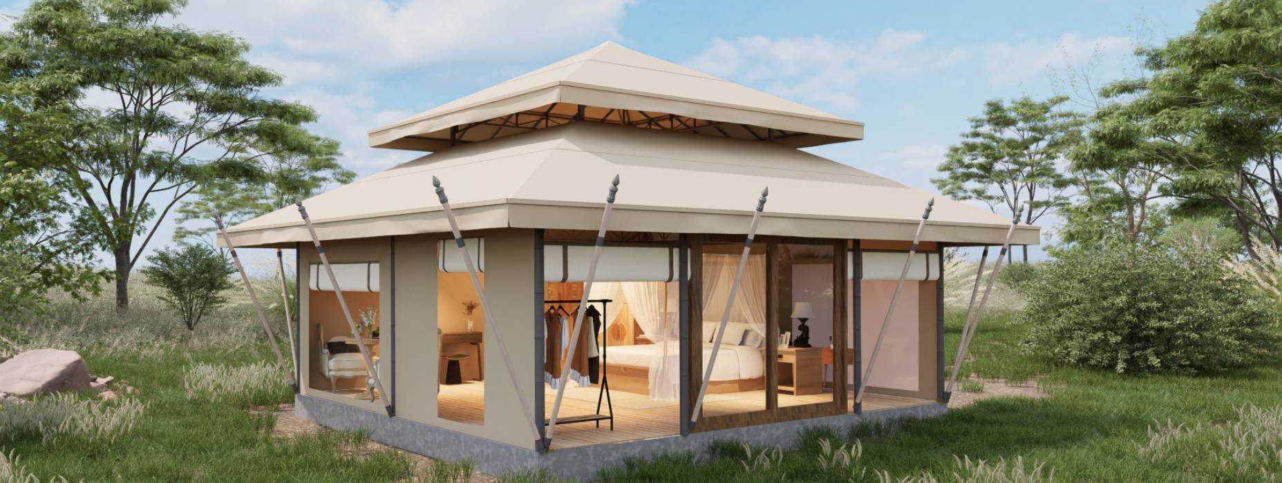 石屏县户外野奢帐篷